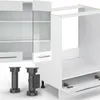 Kuchyňský kout Vicco Fame-Line Bílá vysoký lesk/bílá 300 cm Náhled obrázku produktu 5