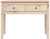 vidaXL Konzolový stolek 100x35x75 cm borovicový masiv Náhled obrázku produktu 5