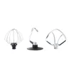 Three different attachments for a kitchen mixer are displayed against a white background. Produktbild-Vorschau