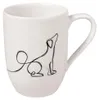 Villeroy & Boch Statement Becher mit Henkel "Dog" Set 2tlg. Produktbild-Vorschau 2