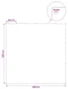 vidaXL Plane mit Ösen Hellgrau 6 x 6 m 90 gsm PE Produktbild-Vorschau 7