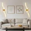 100CM Gold LED Touch-Wandleuchten Innen Großes Produktbild-Vorschau 8