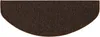 A single dark brown, semi-circular stair mat with a darker brown trim. Anteprima dell’immagine prodotto