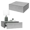 ML-Design 2x Nachttisch hängend mit 1 Schublade, 46x30x15 Produktbild-Vorschau 6