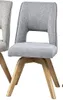 Polsterstuhl HARPER LABUHA BHT 45x85x58 cm grau Produktbild-Vorschau 1