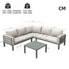 Flieks Gartenlounge-Set 2-tlg. mit Gartentisch, Balkonmöbel Produktbild-Vorschau 4
