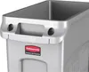 Rubbermaid Abfallbehälter Slim Jim mit Lüftungskanälen grau Produktbild-Vorschau 15
