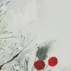 Vánoční povlečení 220x200 Robin šedozelené mikrovlákno Náhled obrázku produktu 4