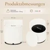 Yaheetech Drehbarer Sitzhocker mit Stauraum 40 L, Produktbild-Vorschau 3