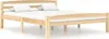 vidaXL Lit en bois massif pin 160x200 cm Voir les images du produit 8