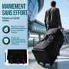 Monzana® Sac De Voyage à roulettes Noir - Valise XXL 160L Voir les images du produit 4
