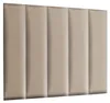 MG Design Polsterpaneel 30 x 120 cm in Beige - 3D Produktbild-Vorschau 1