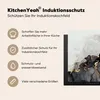 KitchenYeah© Herdabdeckplatte Schwarz - Marmor - Luxus - Produktbild-Vorschau 6