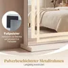 COSTWAY Podświetlane lusterko kosmetyczne LED, lusterko Podgląd zdjęcia produktu 7