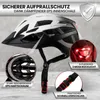 Fahrradhelm mit Licht - Sofort gesehen Werden - Produktbild-Vorschau 3