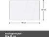 Magnettafel 90x60cm Pinnwand Whiteboard beschreibbar - Produktbild-Vorschau 6