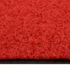 vidaXL Tapis de sol lavable rouge 60x90 cm Voir les images du produit 3
