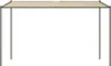 Pavillon Beige 4x4 m 180 g/m² tissu et acier Voir les images du produit 3