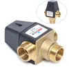 A close-up studio shot of a thermostatic mixing valve. Produktbild-Vorschau