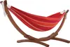 VIVERE Hängematte aus Baumwolle mit Gestell aus Holz 260 cm Produktbild-Vorschau 1