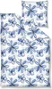 Nanette Renforcé Bettwäsche - blaue Blümchen 135 x 200 cm Produktbild-Vorschau 1