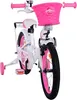 Volare Ashley Kinderfahrrad - Mädchen - 16 Zoll - Weiß Produktbild-Vorschau 3