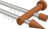 Interdeco Innenlaufstange / Gardinenstange mit Innenlauf Produktbild-Vorschau 1