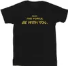 Star Wars - "May The Force Opening Crawls" T-Shirt für Produktbild-Vorschau 1