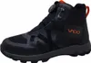 A single black hiking boot with orange accents is shown against a white background. Anteprima dell’immagine prodotto