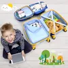GOPLUS 16" Kinderkoffer + 12" Rucksack, Kids Trolley mit Produktbild-Vorschau 9