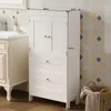 Szafka łazienkowa 2 szuflady, biała, loft, 120 cm Podgląd zdjęcia produktu 4