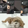 Hund Booster Autositz Memory Foam erhöht abnehmbar waschbar Produktbild-Vorschau 3