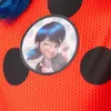 Ladybug-Kostüm für Kinder Overall mit Maske rot-schwarz Produktbild-Vorschau 4