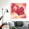 ARTland Wandbild, selbstklebend Rosa/rotes Herz Größe: Produktbild-Vorschau 5