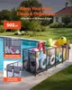 VEVOR Zwembadopslagcontainer, 2620x815x890 mm, organizer Productafbeelding-voorbeeld 2