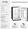 tectake® Tragbarer Mini-Kühlschrank 2 in 1 Kühl- und Produktbild-Vorschau 3