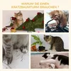 PawHut Katzenbaum Spielbaum Kratzstamm mit Plattform Sisal Produktbild-Vorschau 7