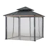 Netz für Sunjoy Zedernholz Gazebo 300cm x 300cm Produktbild-Vorschau 1