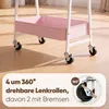 Sekey Servierwagen 3 Ebenen mit Rollen Küchenwagen Produktbild-Vorschau 3