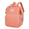 Rucksack für Mütter 2in1 mit integriertem Kinderbett - rosa Produktbild-Vorschau 1