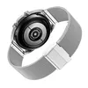 20mm Silber Edelstahl Armband mit Maschenstruktur, Produktbild-Vorschau 2