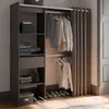 Armoire Chicago - 50 x 114 x 192 cm - Noir/chêne Voir les images du produit 2