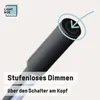 LED Bogenlampe, 170 cm, 1300 lm, 3000-6500 K, dimmbar, CCT, Produktbild-Vorschau 8