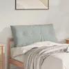 vidaXL Rugkussen, lichtgrijs, 100 x 50 cm, cordura stof Productafbeelding-voorbeeld 2