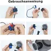 Keramik-Trinkbrunnen für Katzen – Lotus Vertikaler Produktbild-Vorschau 6