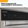 Exquisit Geschirrspüler 11 Maßgedecke | Energieklasse C | 7 Produktbild-Vorschau 6