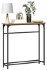 vidaXL Konzolový stolek Artisan – dub 75 x 19,5 x 75 cm, Náhled obrázku produktu 3