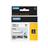 DYMO Vinyl Schriftband Breite: 12 mm Länge: 5,5 m weiß Produktbild-Vorschau 7