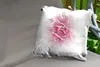 MuchoWow® Outdoor Kissen - Draufsicht auf eine rosa Produktbild-Vorschau 2