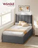VASAGLE Polsterbett und Matratze Set, mit Stauraum 90x200 Produktbild-Vorschau 2